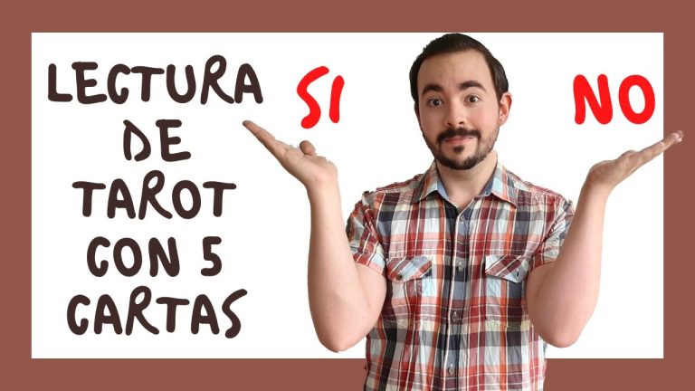 Tarot Si o No: Descubre tu destino con las cinco cartas